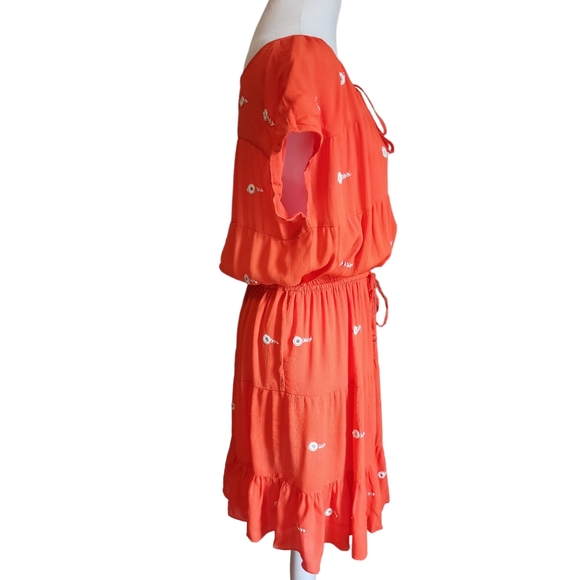 EUC Anthropologie | Leifnotes Leifsdottir Espejoa Embroidered Mirror Boho Dress - Picture 7 of 13